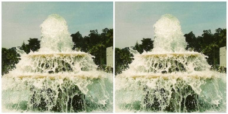 Woman in Fountain
